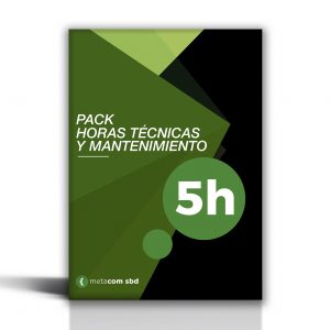 Pack completo de 5 horas para mantenimiento web de sabadell